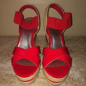 Red sandal